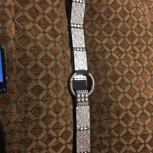 Ladies Chicos belt 38” silver